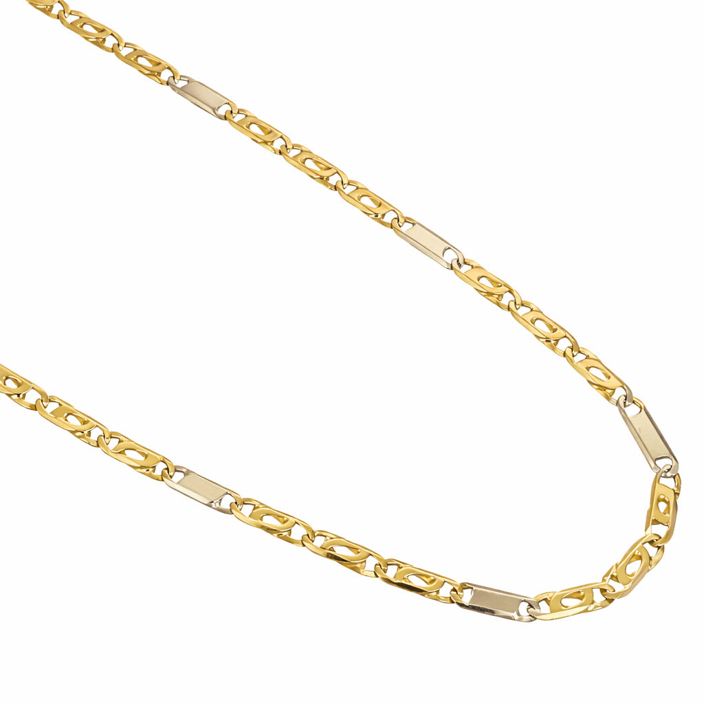 Collana - 18 carati Oro giallo, Oro bianco