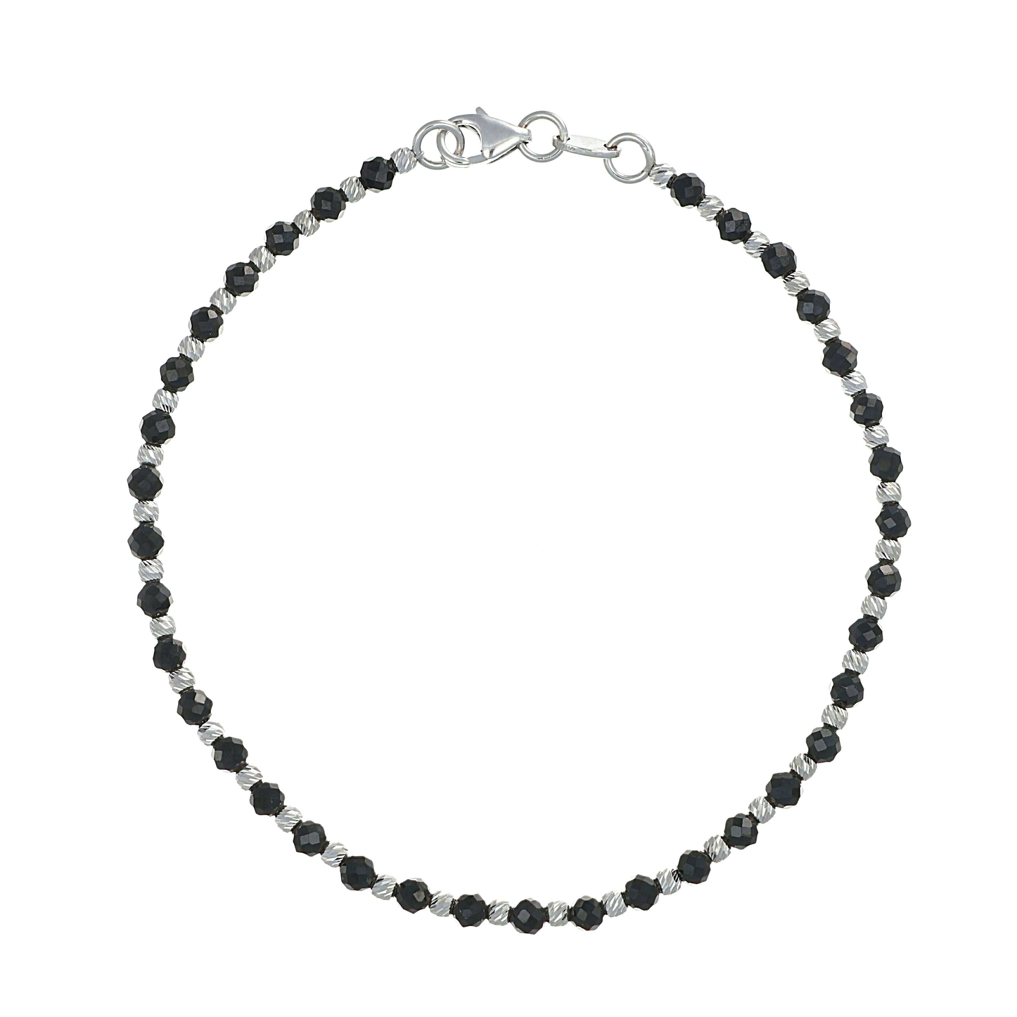 Bracciale - 18 carati Oro bianco Onice