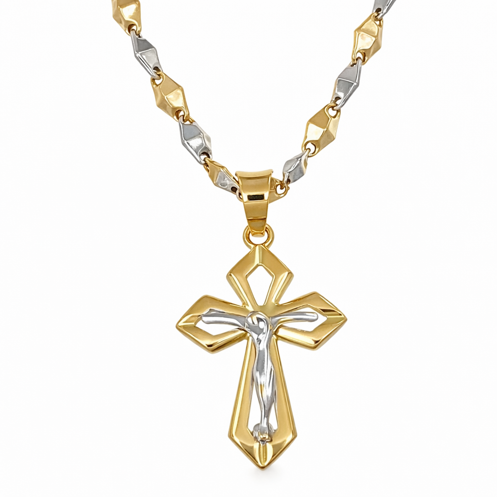 Collana - 18 carati Oro giallo, Oro bianco