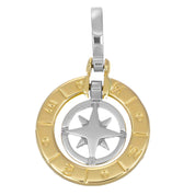 Ciondolo - 18 carati Oro giallo, Oro bianco