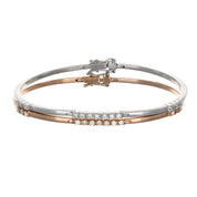 Bracciale - 18 carati Oro bianco, Oro giallo - 0.65ct. tw. Diamante (Naturale)