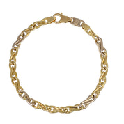 Bracciale - 18 carati Oro bianco, Oro giallo
