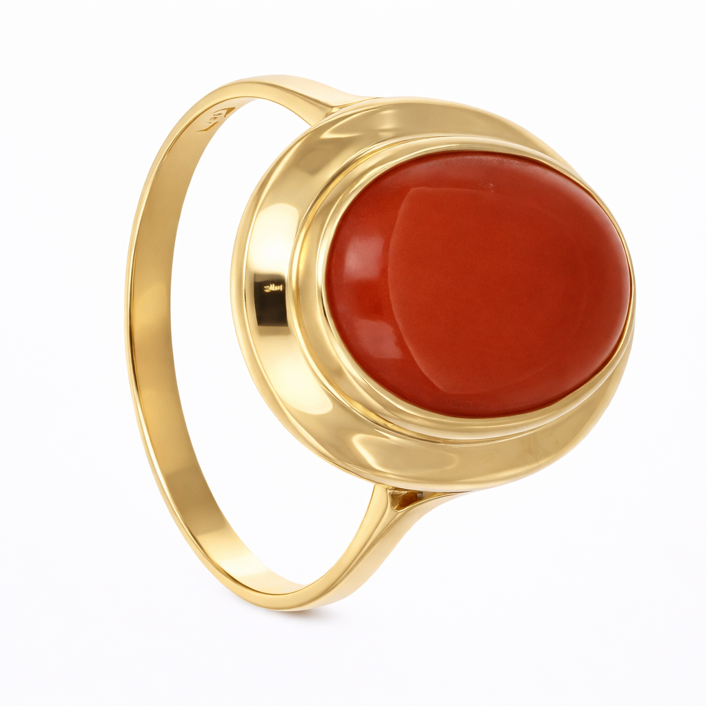 Anello da donna in oro giallo 18 carati