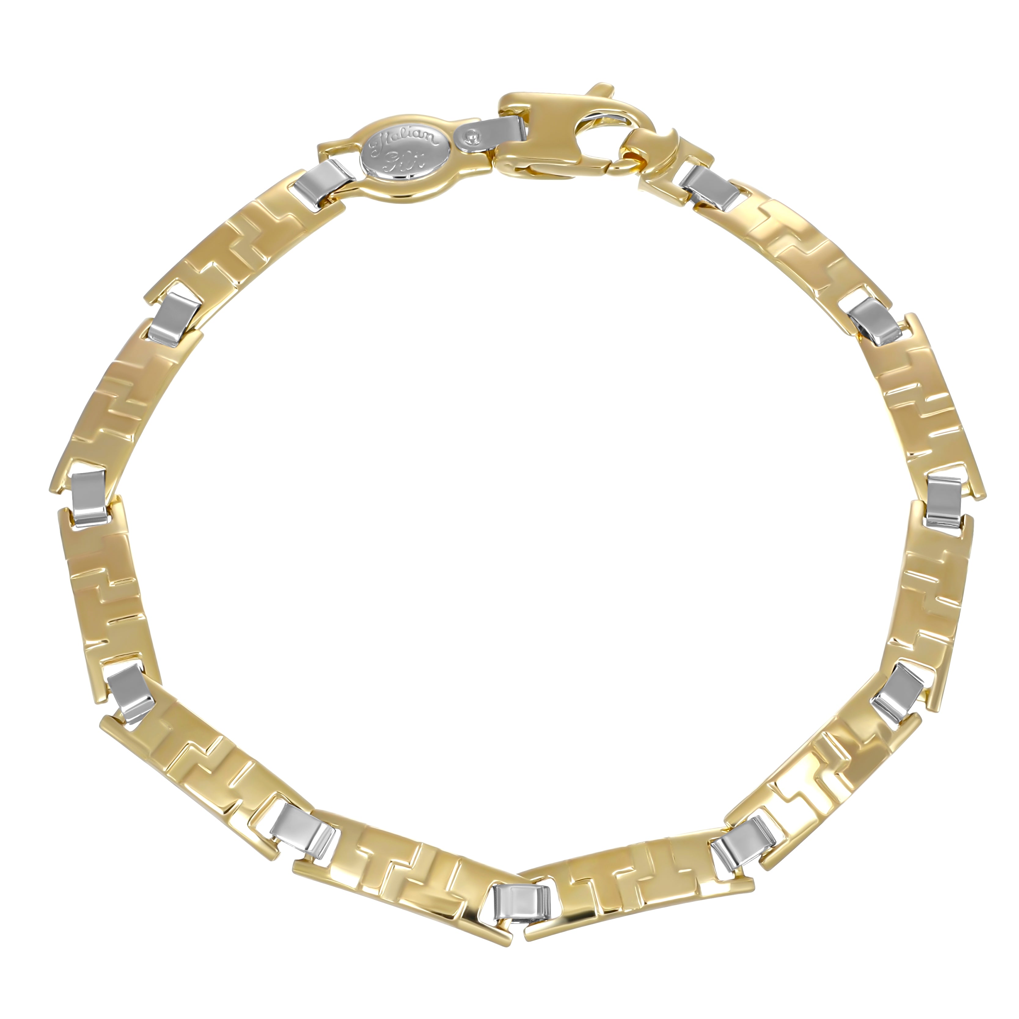 Bracciale - 18 carati Oro giallo, Oro bianco