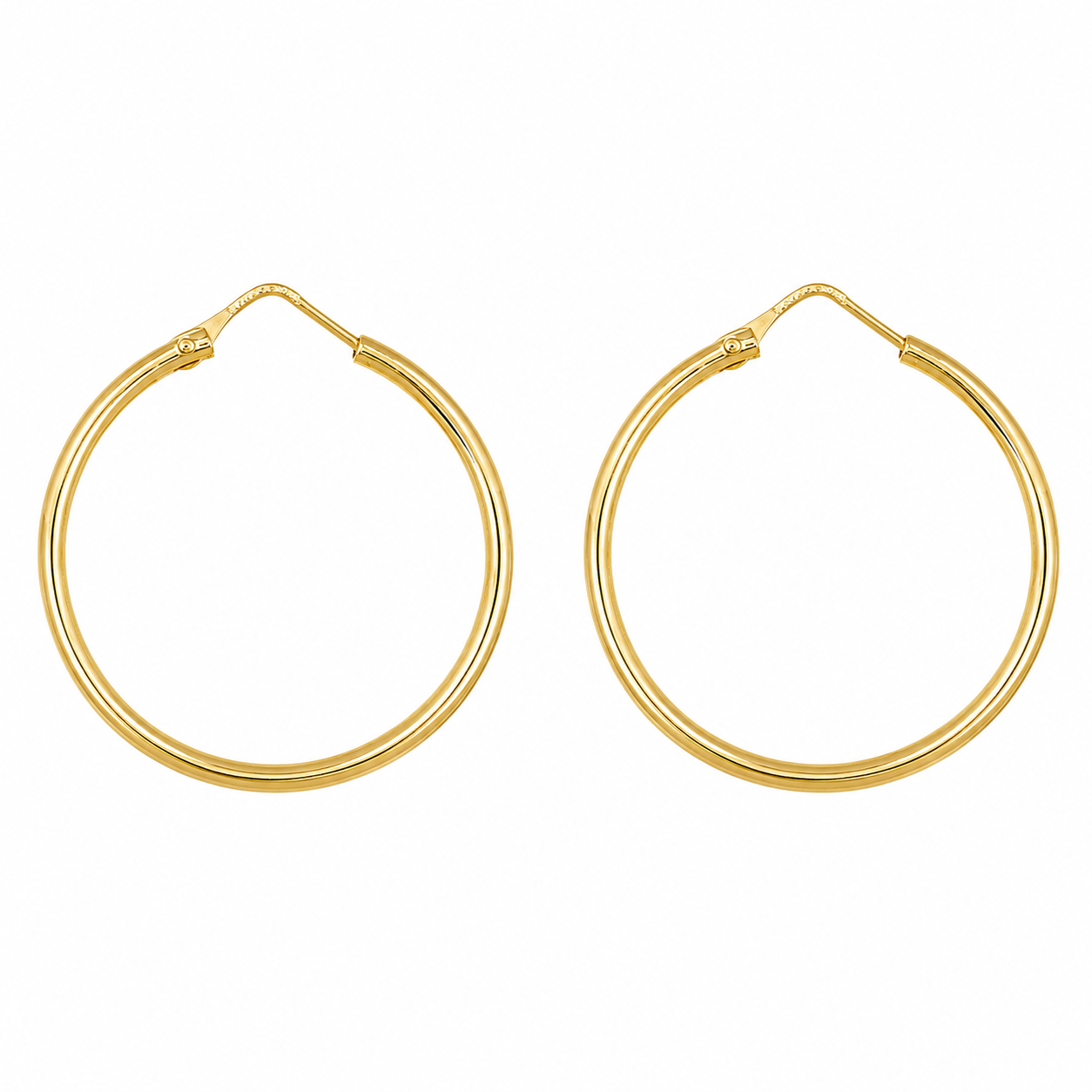 Orecchini - 18 carati Oro giallo - Made in Italy - Handmade
