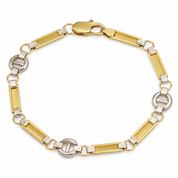 Bracciale - 18 carati Oro bianco, Oro giallo