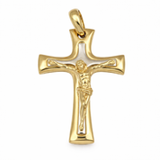 Ciondolo unisex in oro giallo 18 carati