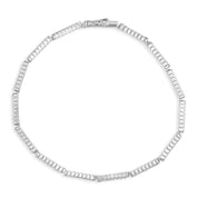 Bracciale - 18 carati Oro bianco - 1,12 ct. due. Diamante (Naturale)