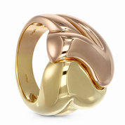 Anello - 18 carati Oro giallo, Oro rosa