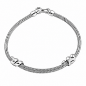 Bracciale - 18 carati Oro bianco - Handmade - Made in Italy