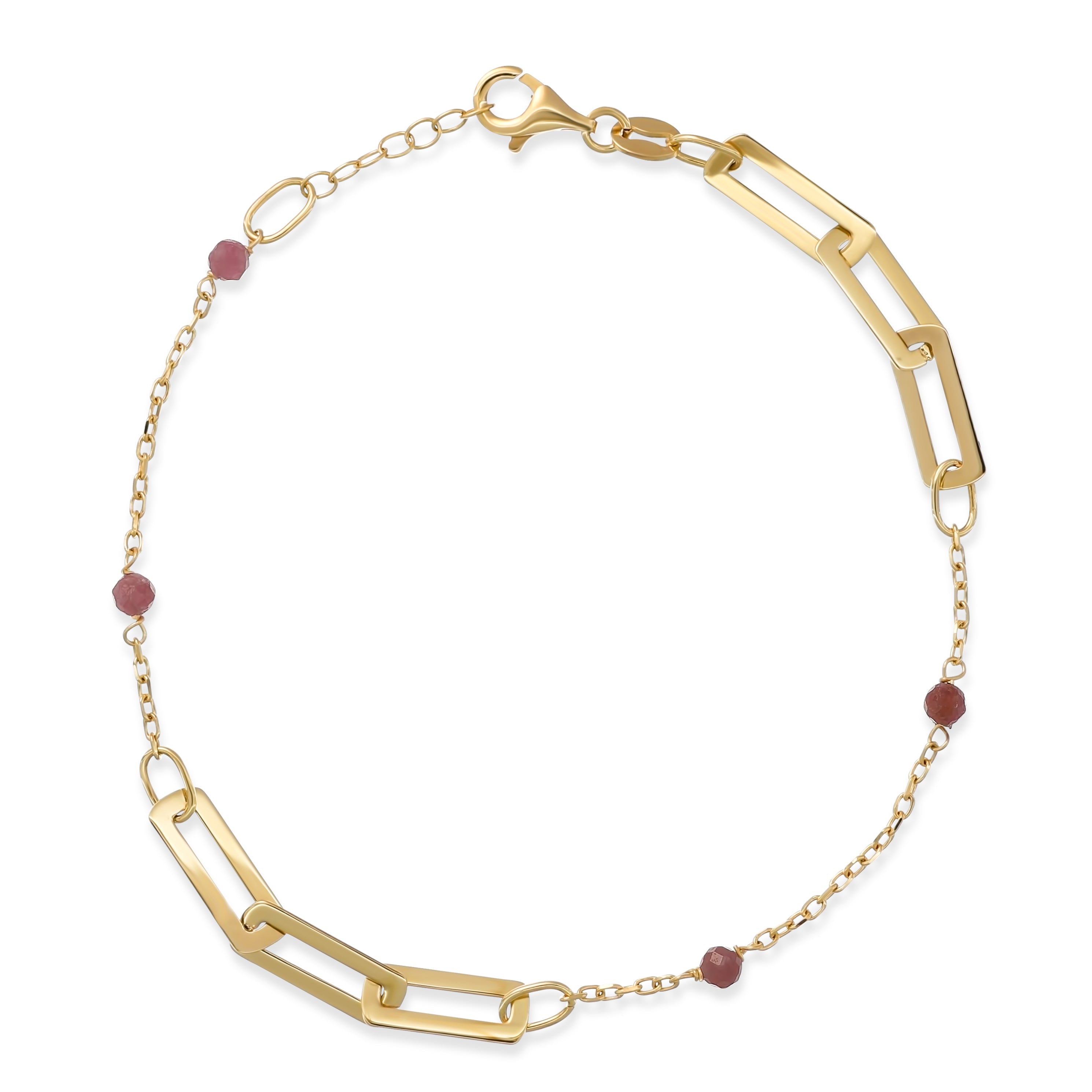 Bracciale - 18 carati Oro giallo - 0.40ct. tw. Quarzo