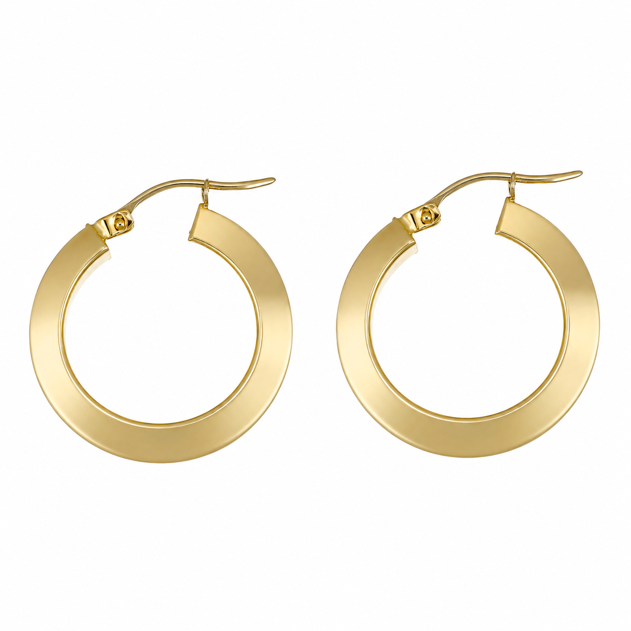 Orecchini - 18 carati Oro giallo - Made in Italy - Handmade