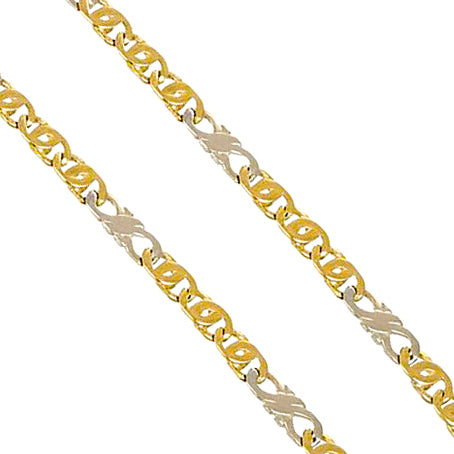 Collana - 18 carati Oro giallo, Oro bianco