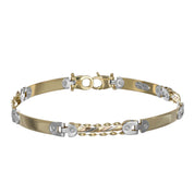 Bracciale - 18 carati Oro giallo, Oro bianco