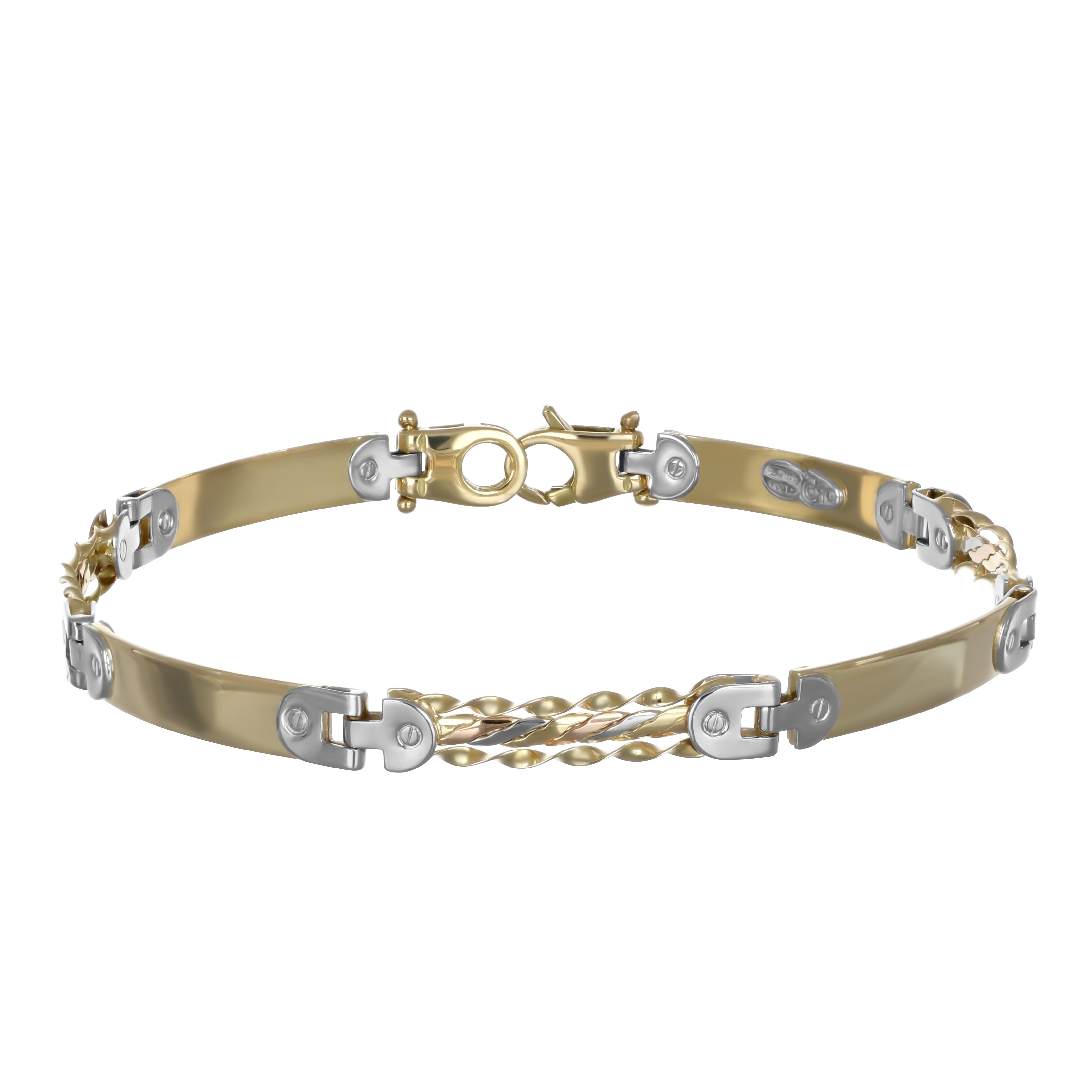 Bracciale - 18 carati Oro giallo, Oro bianco
