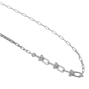 Collana in Argento 925 Rodio