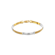 Bracciale in Oro giallo ,Oro Bianco 18 carati