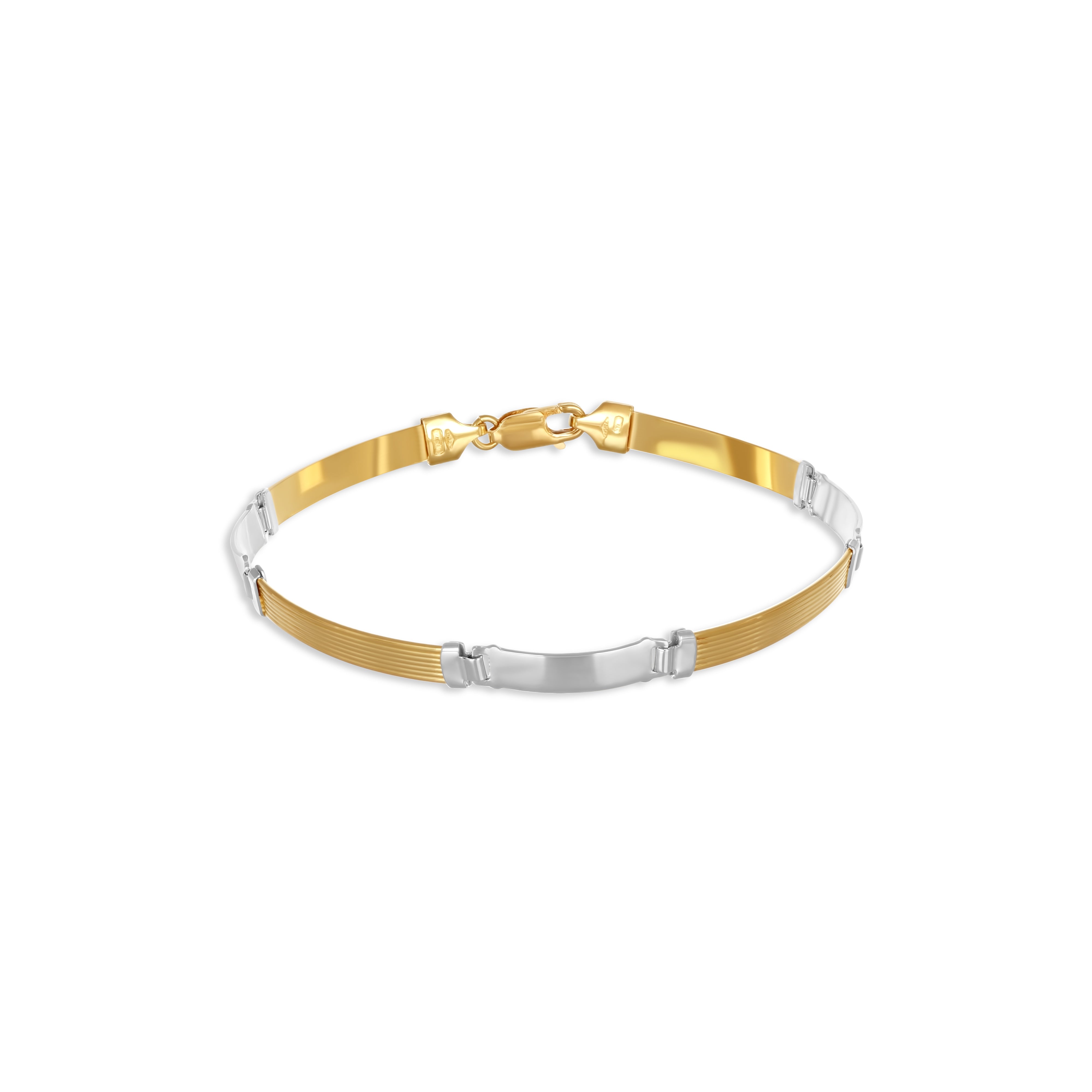 Bracciale in Oro giallo ,Oro Bianco 18 carati