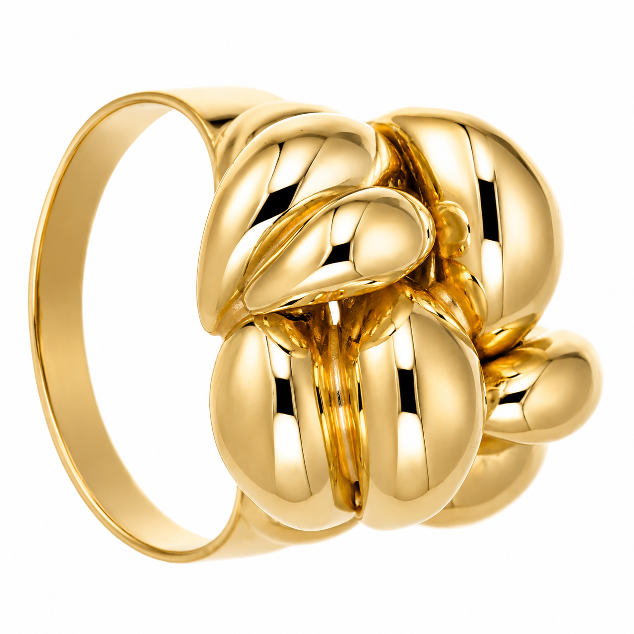 Anello - 18 carati Oro giallo - Handmade