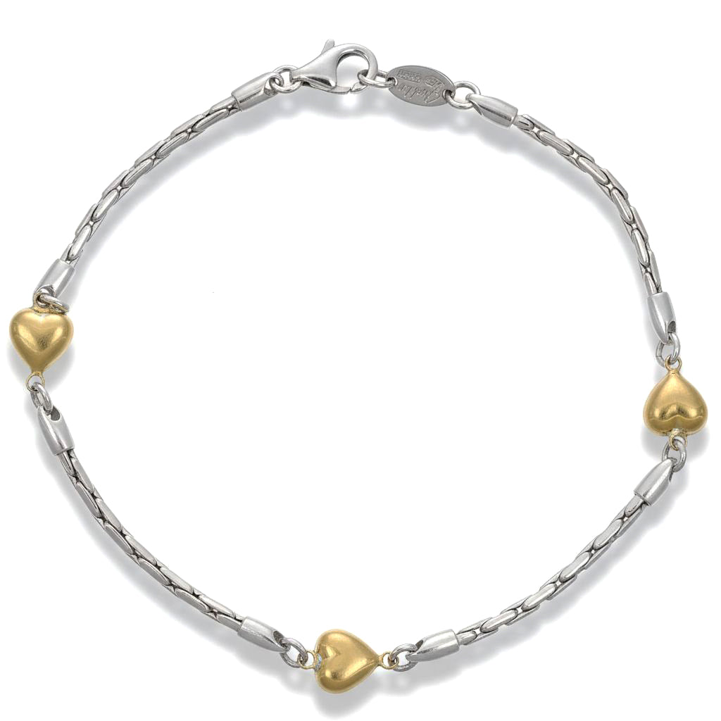 Bracciale - 18 carati Oro giallo, Oro bianco