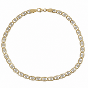 Bracciale - 18 carati Oro giallo, Oro bianco - Made in Italy - Handmade