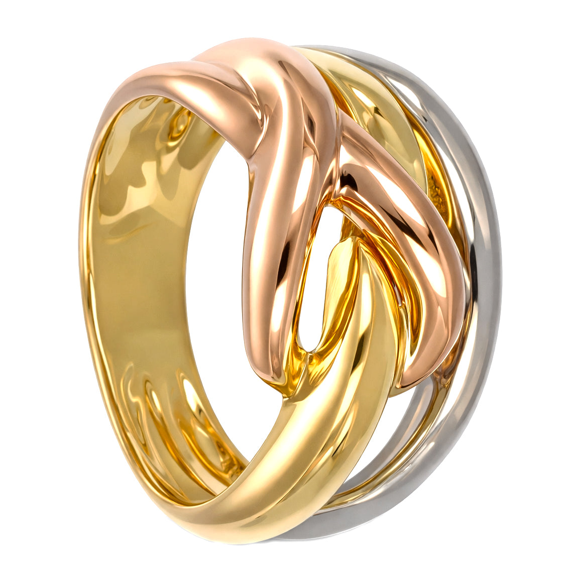 Anello - 18 carati Oro bianco, Oro giallo, Oro rosa