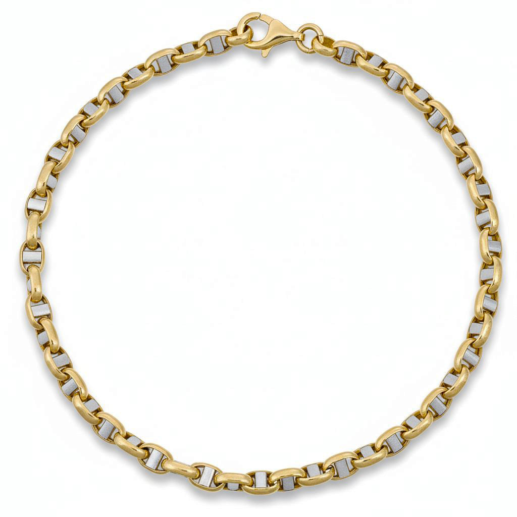 Bracciale - 18 carati Oro giallo, Oro bianco