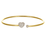 Bracciale - 18 carati Oro bianco, Oro giallo - 0.095ct. tw. Diamante (Naturale)