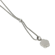 Collana con ciondolo - 18 carati Oro bianco