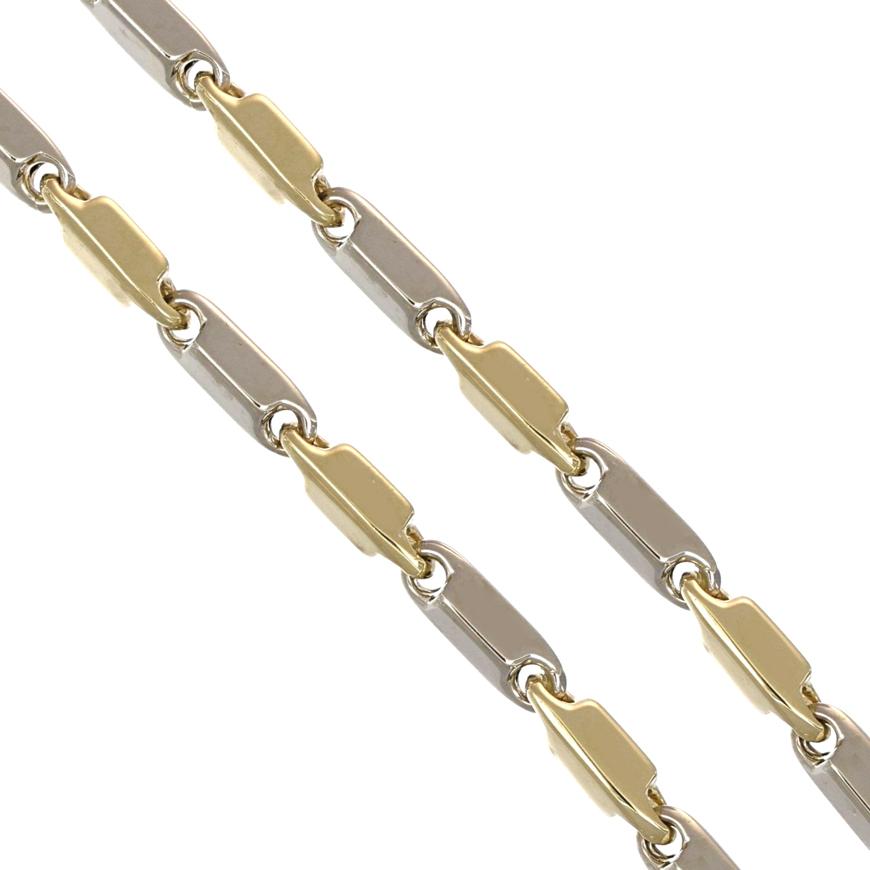 Collana - 18 carati Oro giallo, Oro bianco