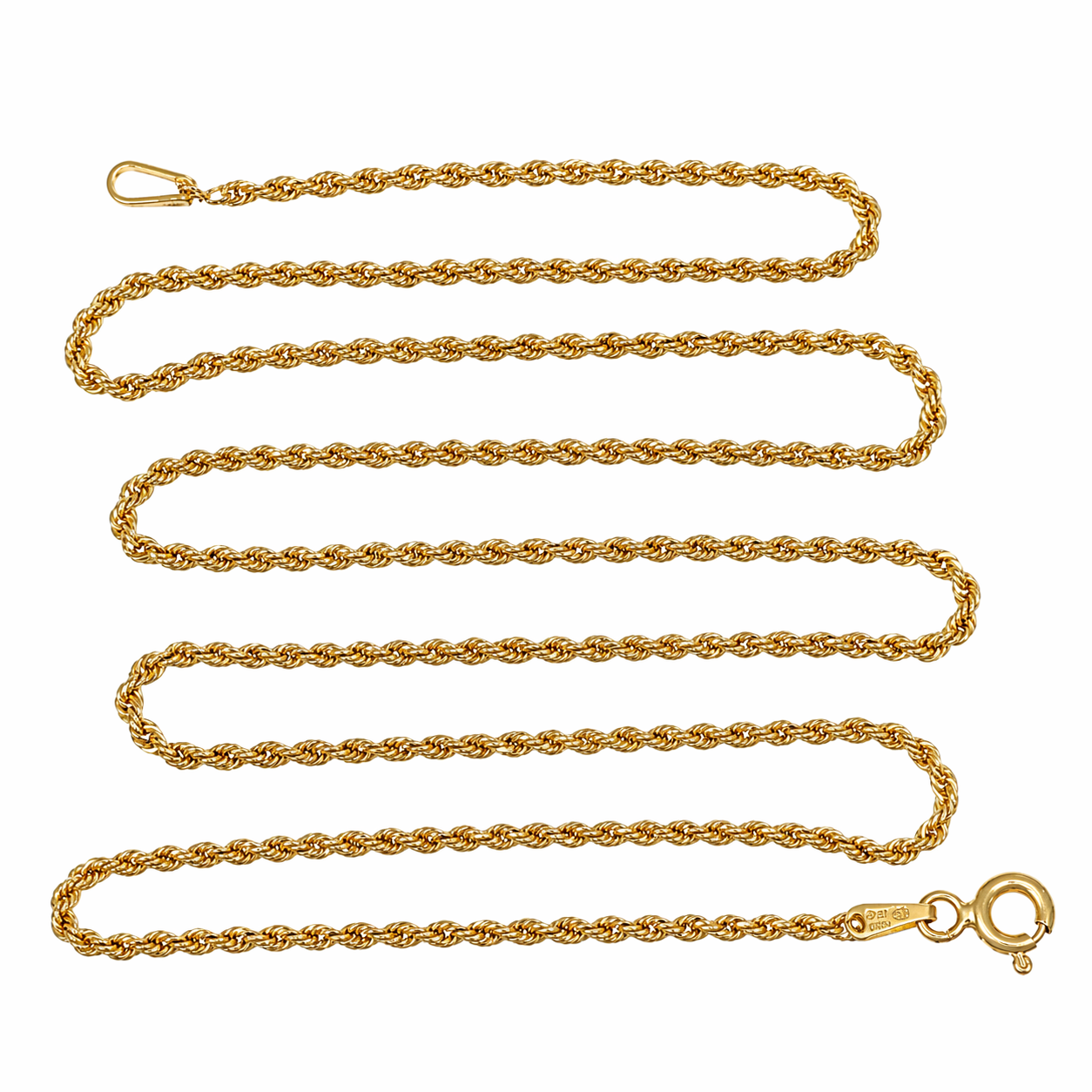Collana - 18 carati Oro giallo - Made in Italy - Handmade