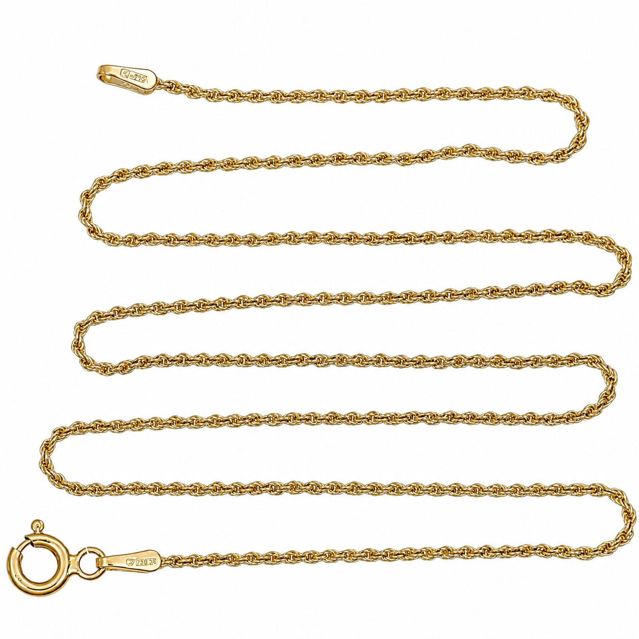 Collana - 18 carati Oro giallo - Made in Italy - Handmade