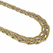 Collana - 18 carati Oro giallo, Oro bianco