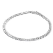 Bracciale - 18 carati Oro bianco - 2.37ct. tw. Diamante (Naturale)