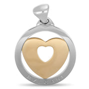 Ciondolo - 18 carati Acciaio, Oro giallo