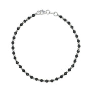 Bracciale - 18 carati Oro bianco Onice