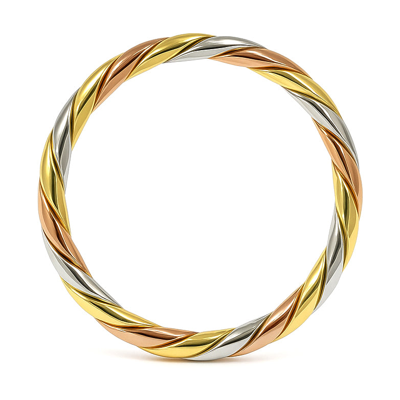 Anello - 18 carati Oro bianco, Oro giallo, Oro rosa