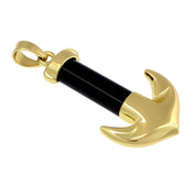 Ciondolo - 18 carati Oro giallo - 1.55ct. tw. Onice