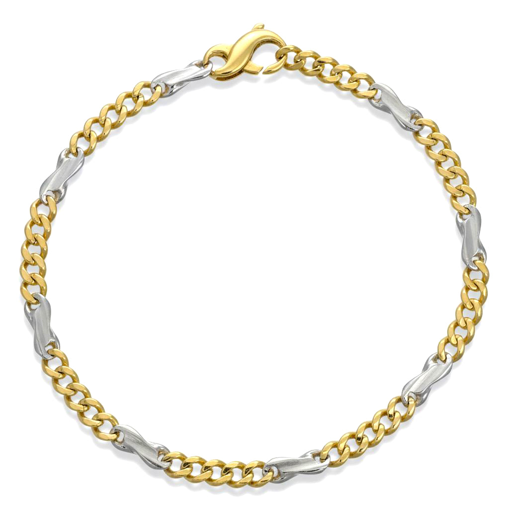 Bracciale - 18 carati Oro giallo, Oro bianco