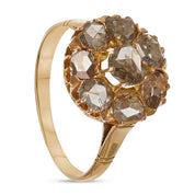 Anello in Oro giallo 18 carati - Diamanti 1.76 Ct