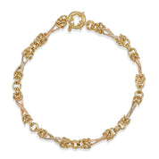 Bracciale in Oro giallo, Oro bianco, Oro rosa 18 carati