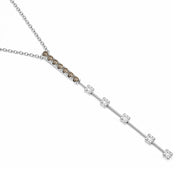 Collana - 18 carati Oro bianco - 0.315ct. tw. Diamante (Naturale) - Diamante