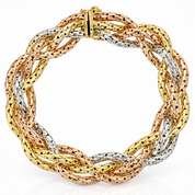 Bracciale - 18 carati Oro bianco, Oro giallo, Oro rosa