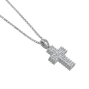 Collana con ciondolo - 18 carati Oro bianco, Oro giallo - 0.27ct. tw. Diamante (Naturale)