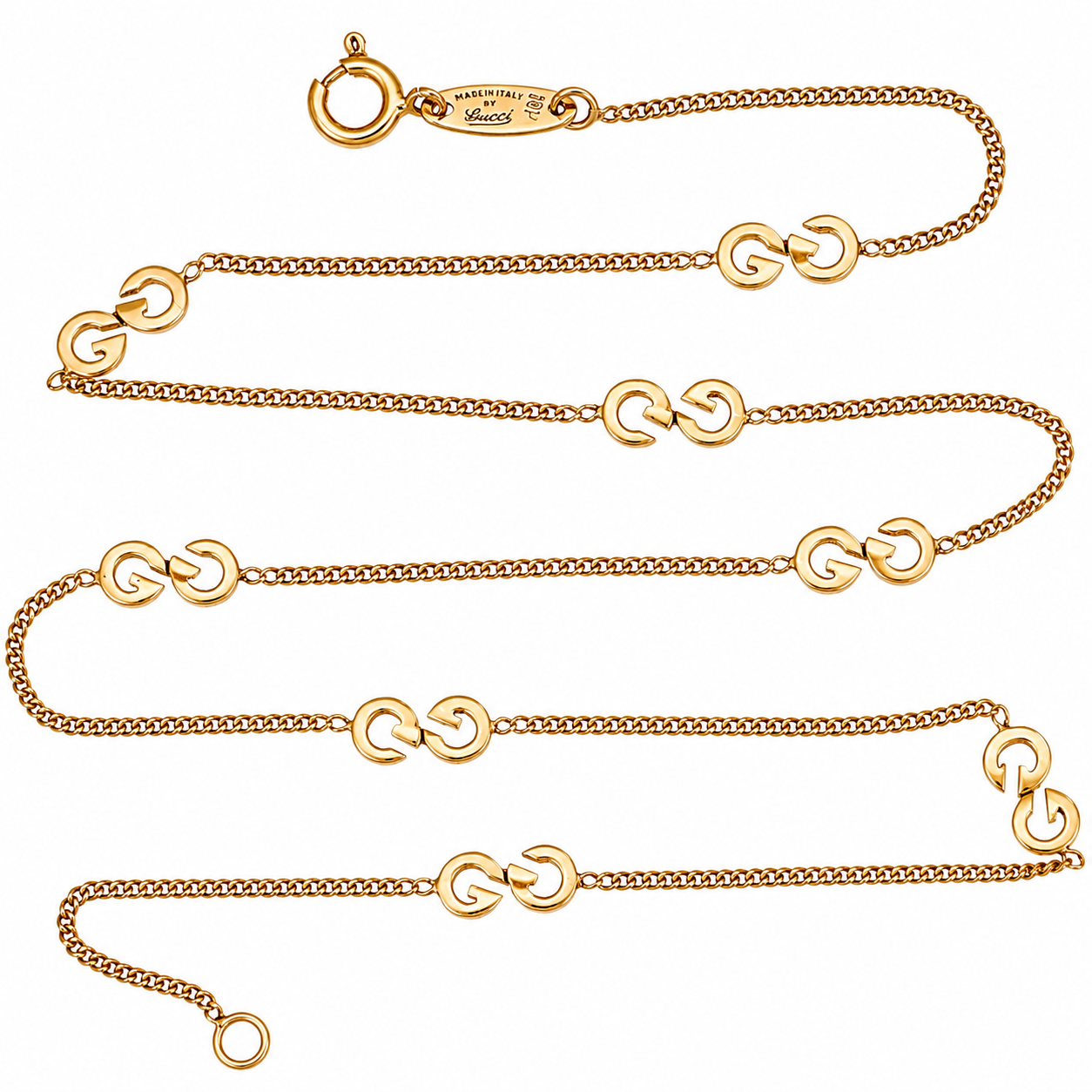 Collana - 18 carati Oro giallo - Made in Italy - Handmade