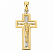 Ciondolo - 18 carati Oro giallo, Oro bianco - Made in Italy - Handmade