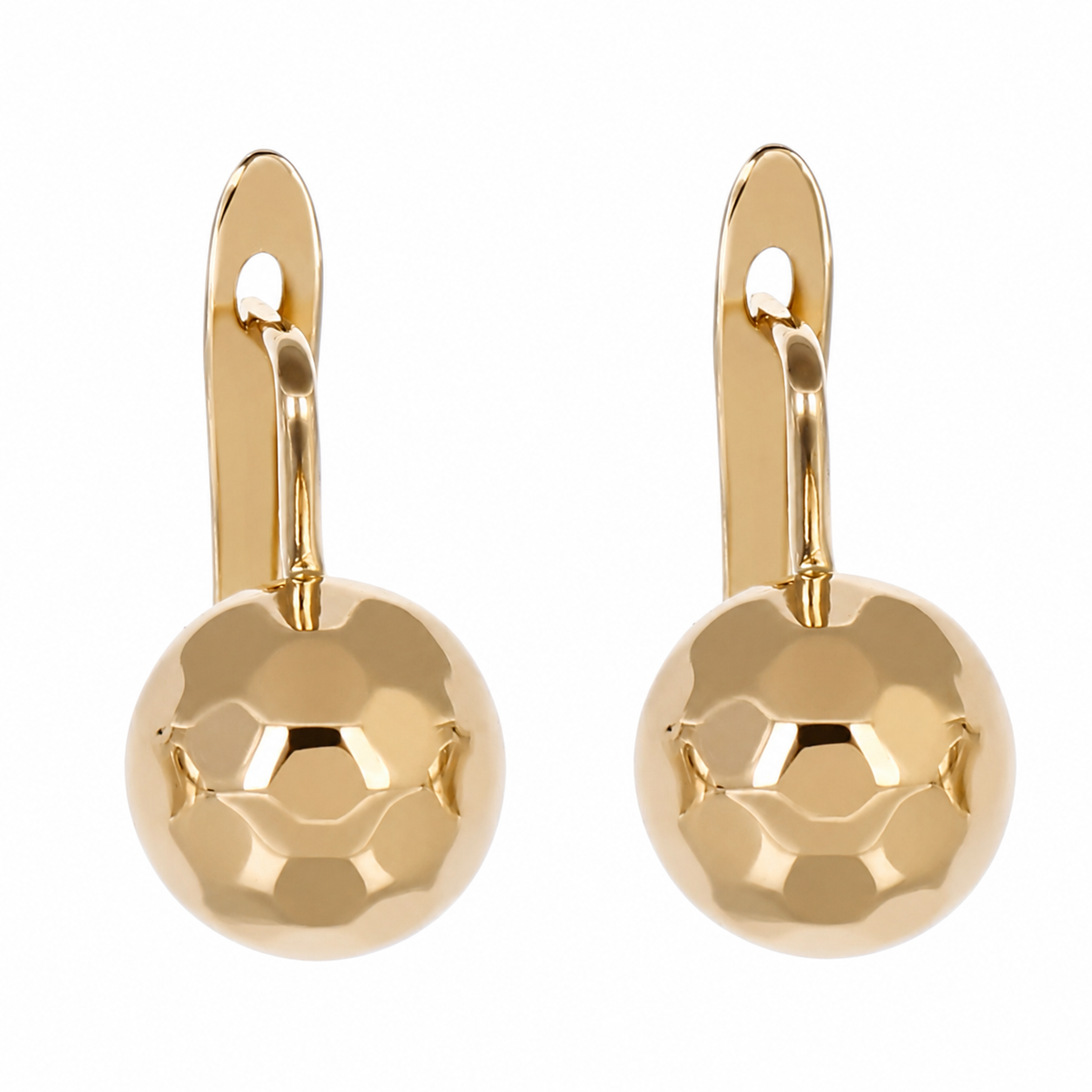 Orecchini - 18 carati Oro giallo - Made in Italy - Handmade
