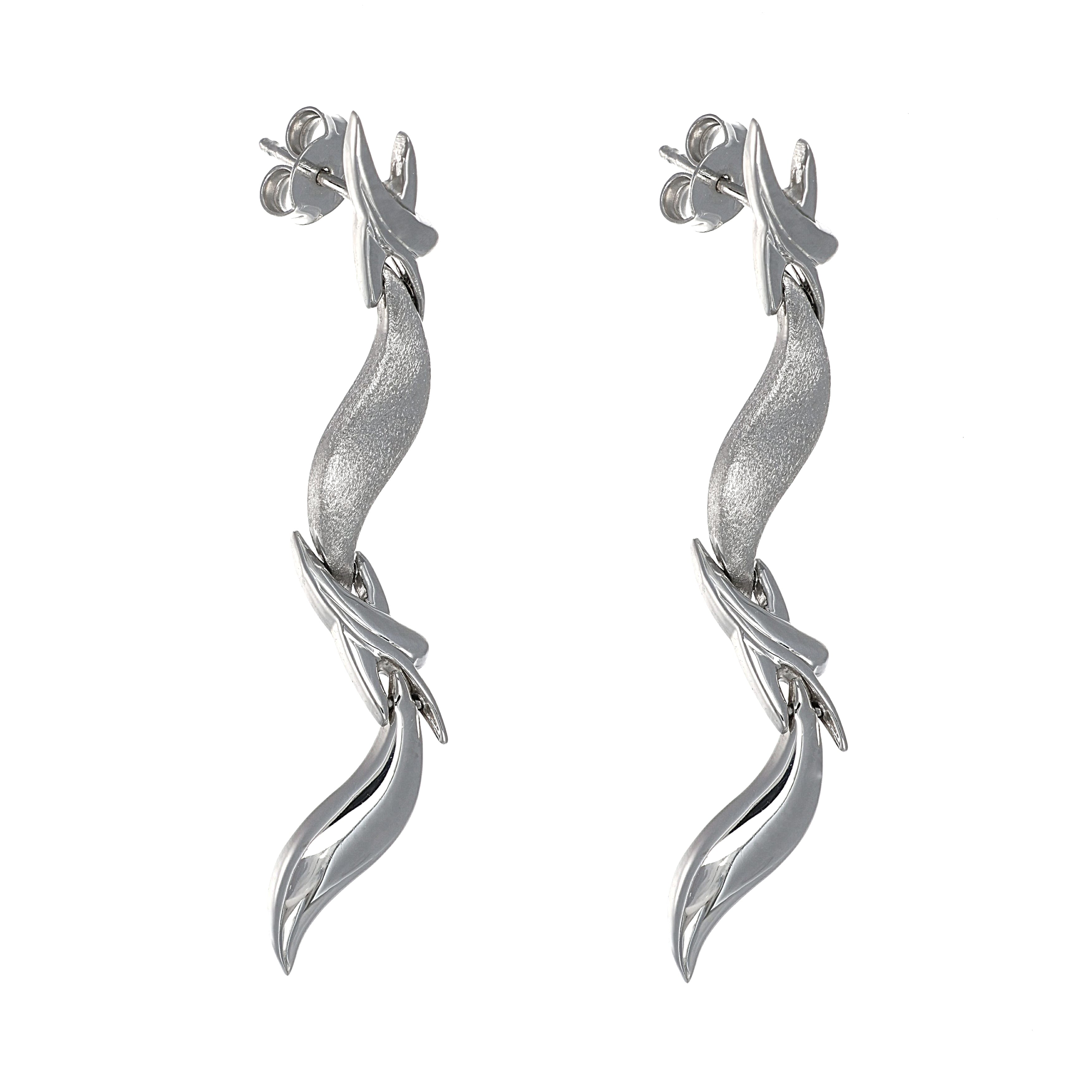 Orecchini in Oro Bianco 18 carati