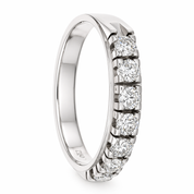 Anello - 18 carati Oro bianco - 0.48ct. tw. Diamante (Naturale)