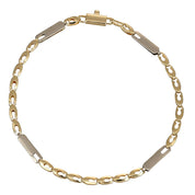 Bracciale - 18 carati Oro giallo, Oro bianco